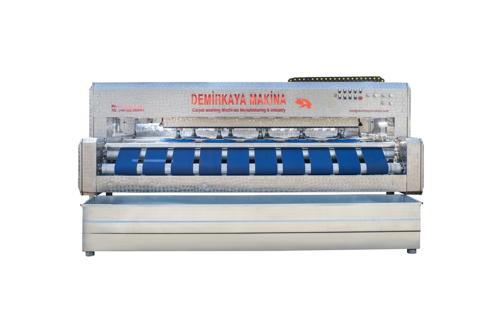 Otomatik Halı Yıkama Makinesi 420CM 12 FIRÇA