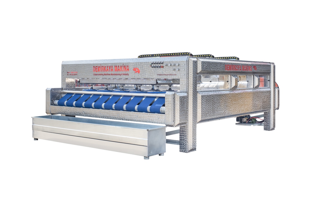 Machine à laver automatique les tapis 420CM 12 BROSSES